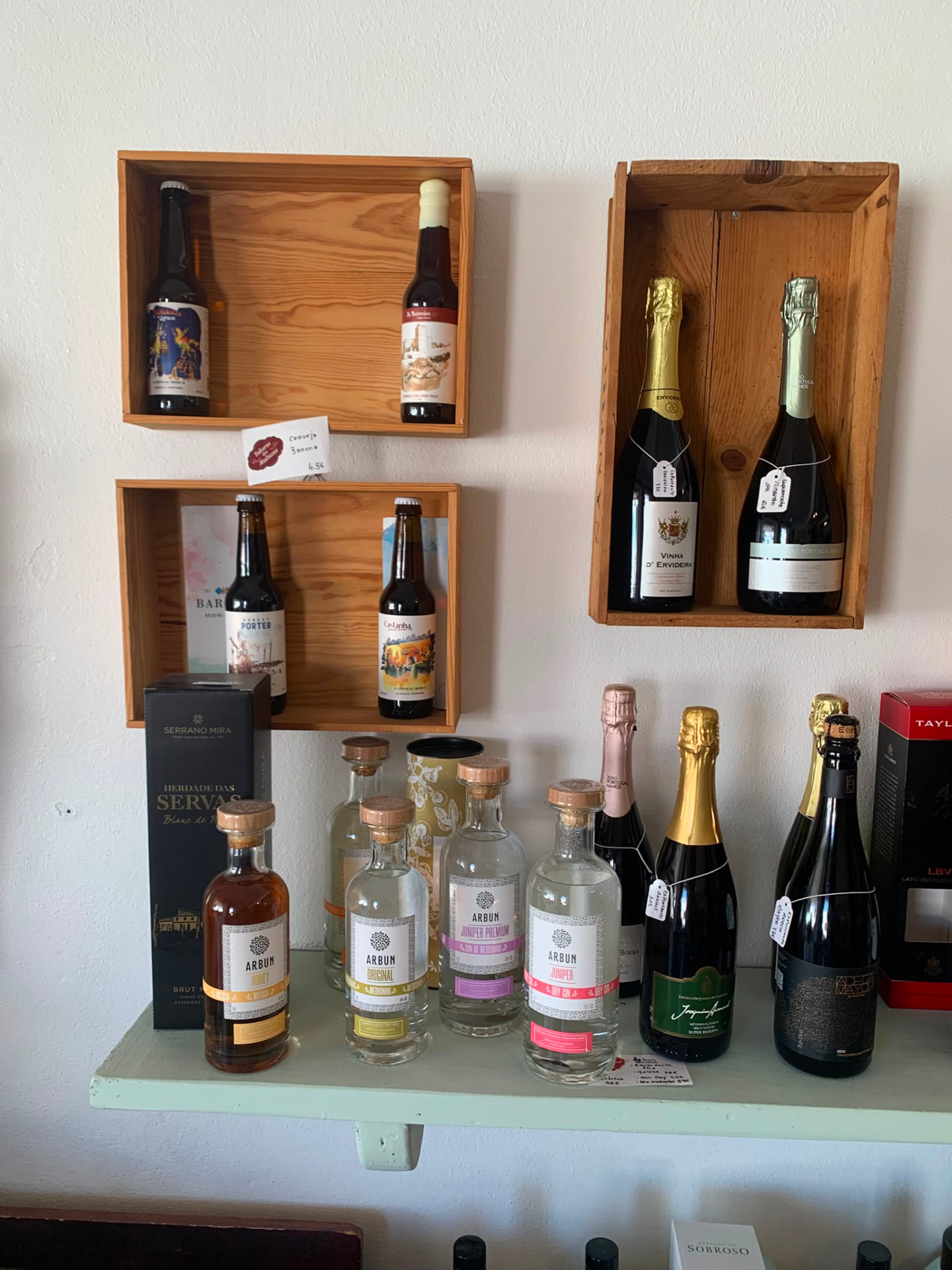 Cervejas artesanais & gin